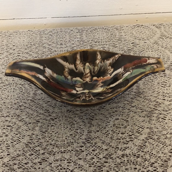 Vintage West Germany Candy Bowl Trinket Bowl Dish Marked 665/26 - Picture 8 of 10